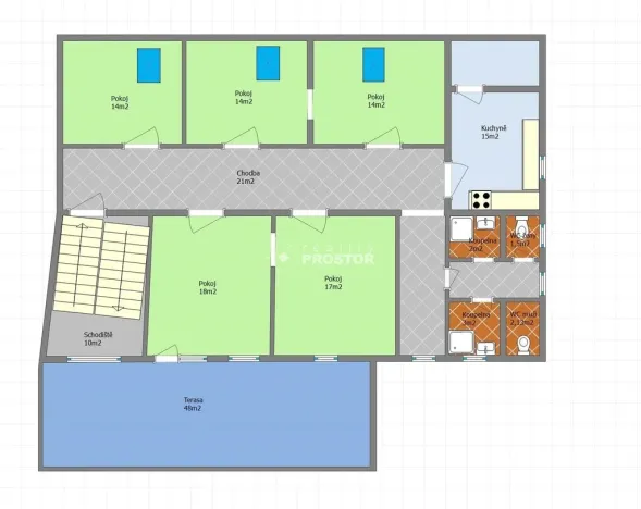 Prodej bytu 5+1, Zápy, 125 m2