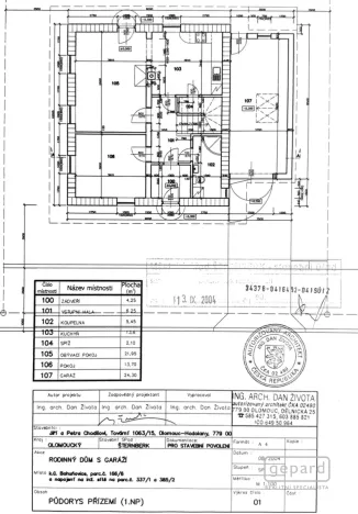Prodej rodinného domu, Bohuňovice, Za pilou, 162 m2