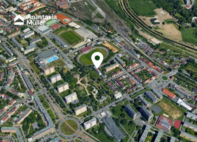 Pronájem bytu 2+kk, Plzeň, Stanko Vodičky, 50 m2