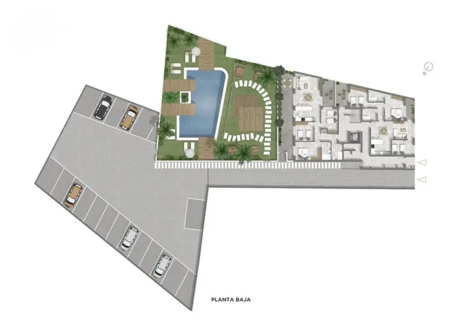 Prodej bytu 3+kk, Guardamar del Segura, Alicante, Španělsko, 72 m2