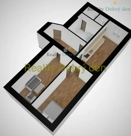 Pronájem bytu 2+1, Opava, Nádražní okruh, 67 m2