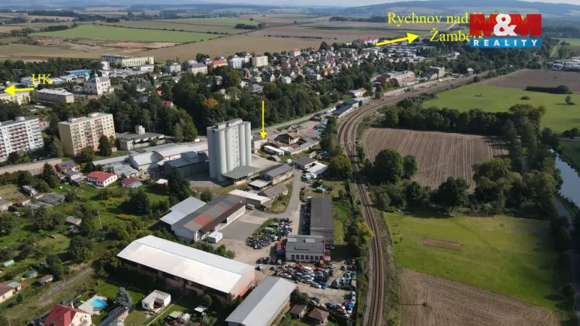 Pronájem skladu, Kostelec nad Orlicí, Mánesova, 1050 m2