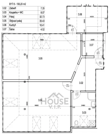 Prodej bytu 2+1, Nučice, 100 m2