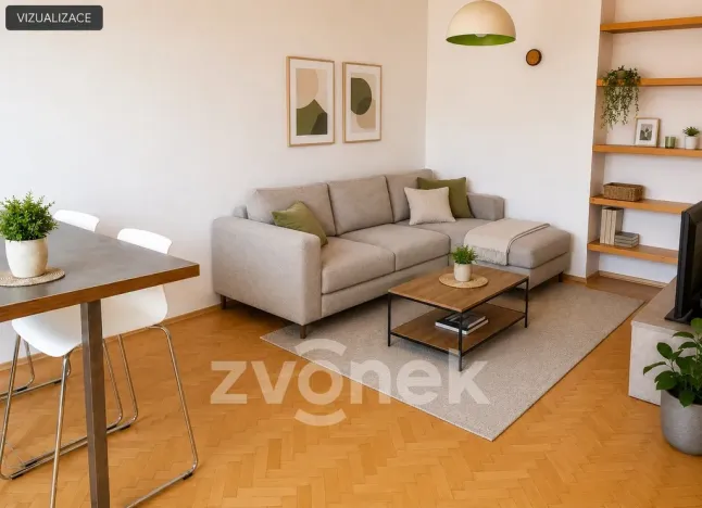 Pronájem bytu 2+kk, Vsetín, Na Plavisku, 42 m2