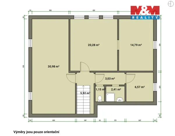Prodej obchodního prostoru, Mariánské Lázně, Třebízského, 213 m2