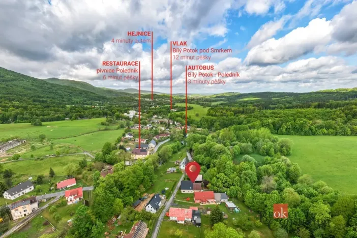 Prodej rodinného domu, Bílý Potok, 250 m2