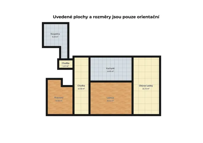 Pronájem rodinného domu, Borotín, 93 m2