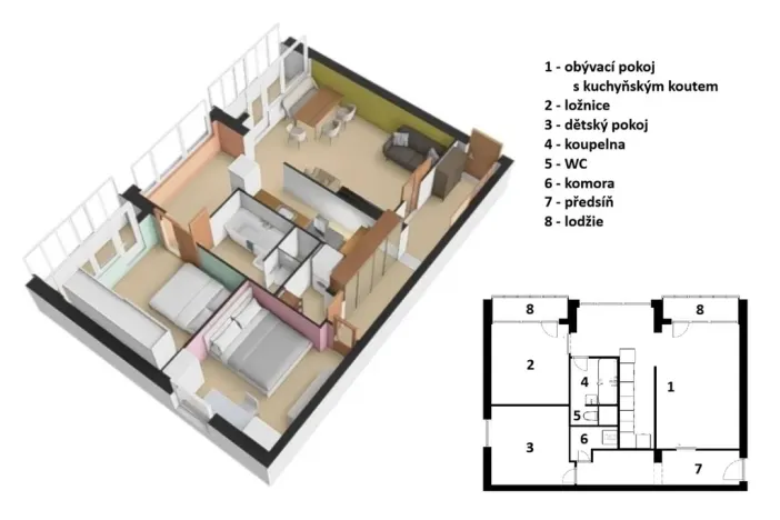 Prodej bytu 3+kk, Praha - Vokovice, Evropská, 72 m2