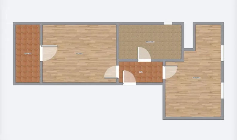Pronájem bytu 2+kk, Praha - Vysočany, Spojovací, 36 m2