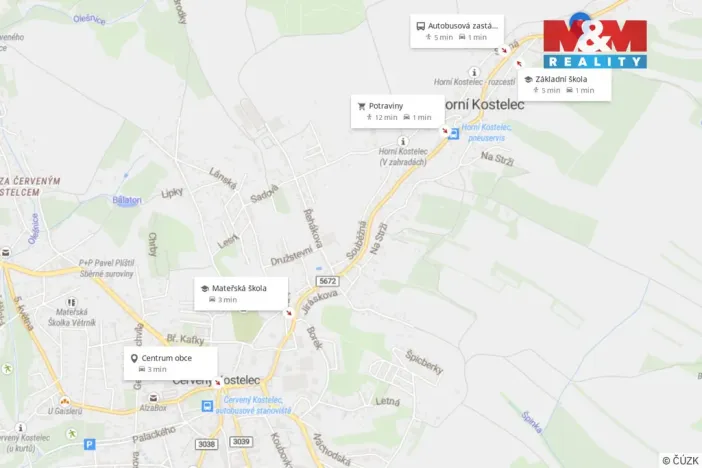 Prodej chalupy, Červený Kostelec - Horní Kostelec, 80 m2