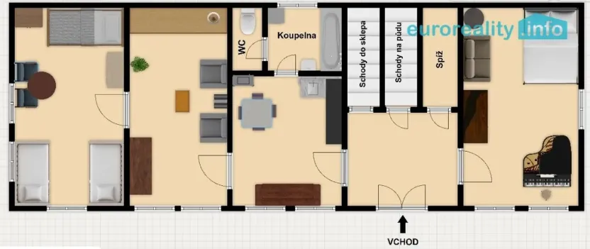 Prodej zemědělské usedlosti, Úlice, 130 m2