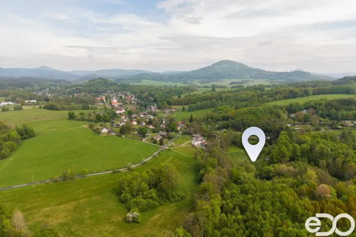 Prodej zahrady, Kunratice u Cvikova, 615 m2