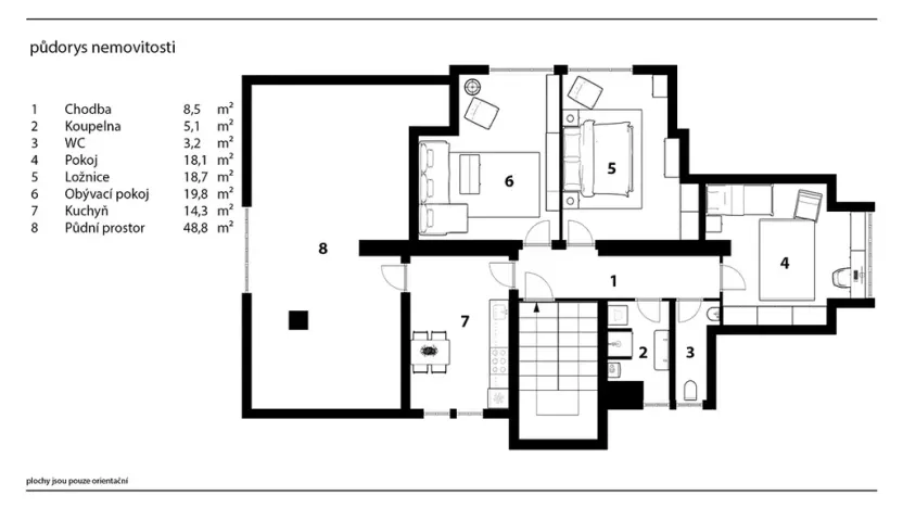 Prodej bytu 3+1, Seč, 88 m2