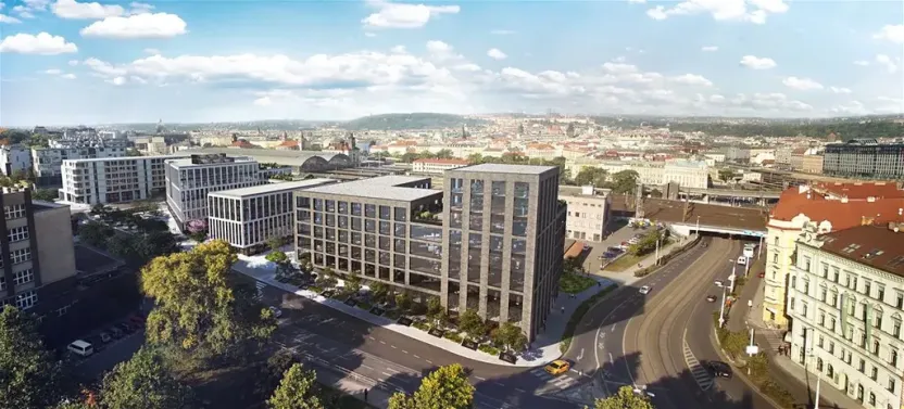Pronájem kanceláře, Praha - Vinohrady, Italská, 910 m2