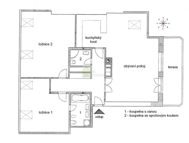 Prodej bytu 3+kk, Praha - Podolí, Levá, 137 m2