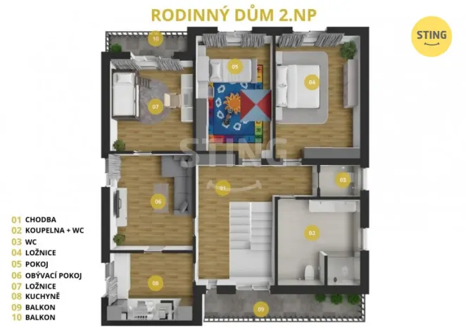 Prodej vily, Vřesina, 300 m2