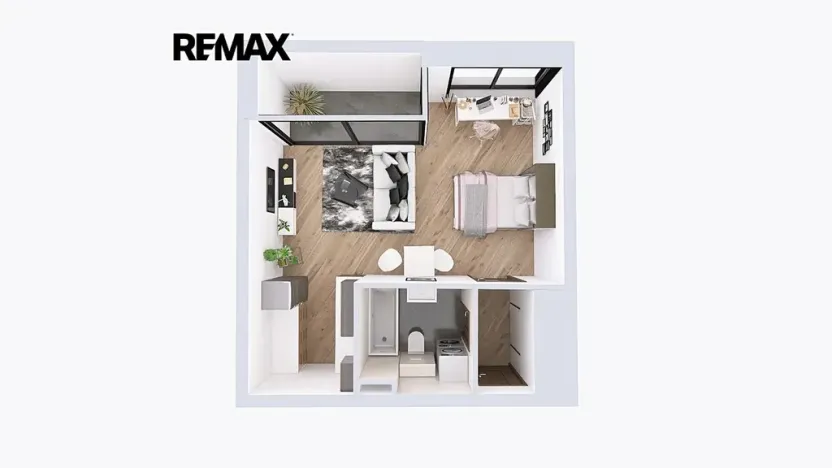 Pronájem bytu 1+kk, Kolín, 5. května, 42 m2