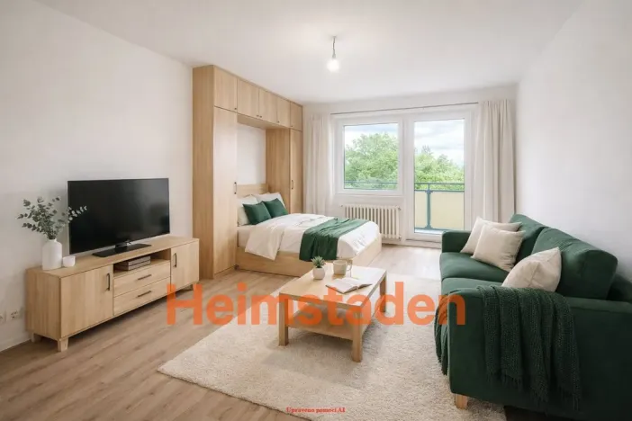 Pronájem bytu 1+kk, Karviná - Hranice, Čsl. armády, 28 m2