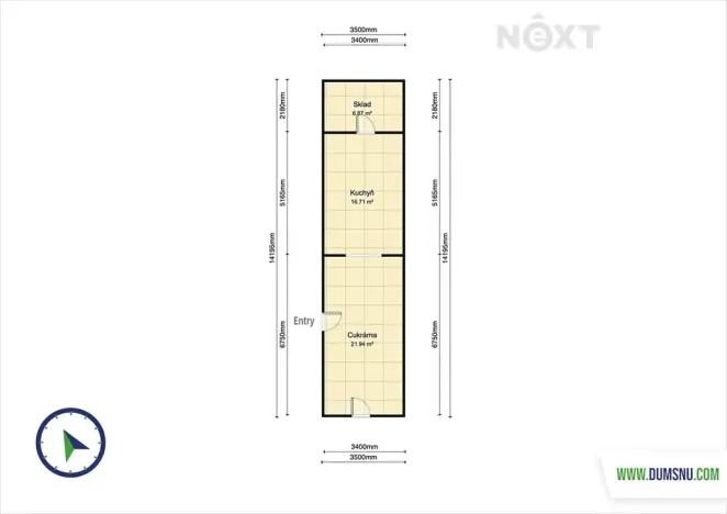 Prodej podílu restaurace, Štíty, nám. Míru, 59 m2