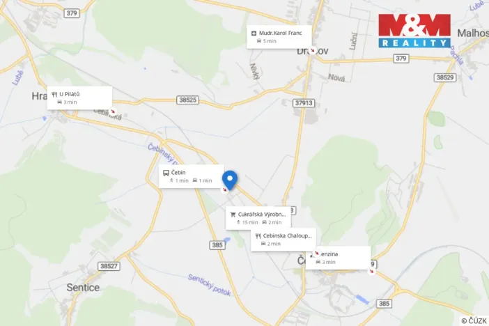 Prodej obchodního prostoru, Čebín, 500 m2