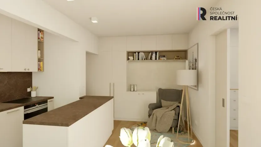 Prodej bytu 2+kk, Brno - Královo Pole, Skácelova, 53 m2