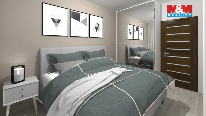 Pronájem bytu 3+kk, Děčín, Kamenná, 50 m2