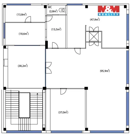 Pronájem skladu, Zdiby - Přemyšlení, U Továrny, 265 m2