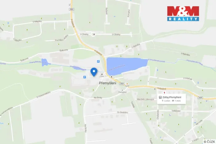 Pronájem skladu, Zdiby - Přemyšlení, U Továrny, 265 m2