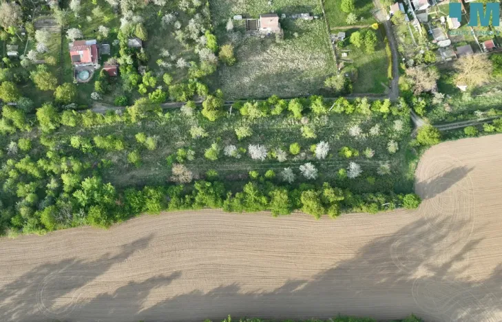 Prodej zahrady, Třebíč, 1057 m2