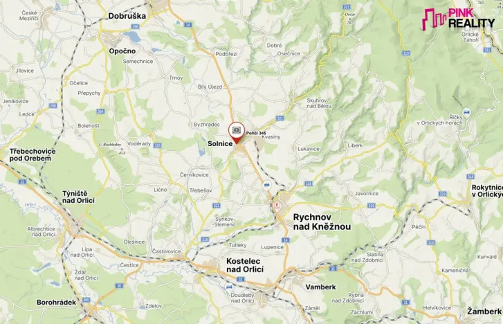 Prodej rodinného domu, Solnice, Poříčí, 63 m2