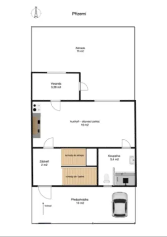 Prodej rodinného domu, Praha, Chrastavská, 103 m2