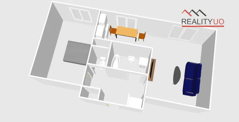 Pronájem bytu 2+1, Rychnov nad Kněžnou, Jiráskova, 52 m2