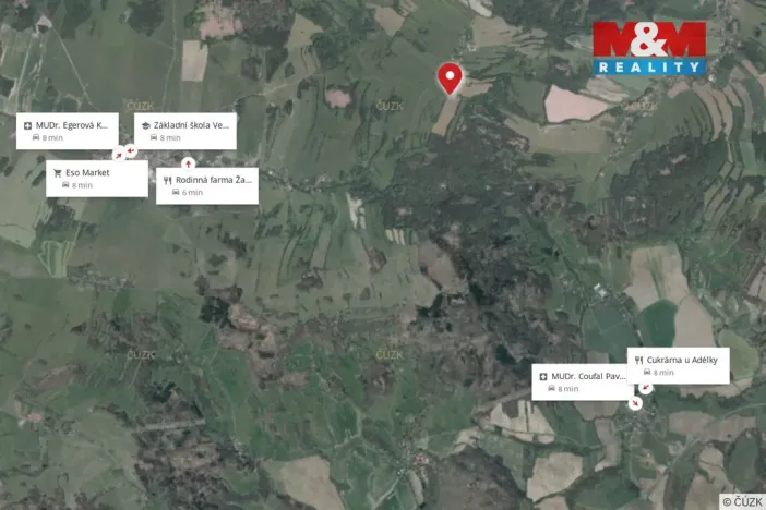 Prodej pozemku pro bydlení, Žandov - Velká Javorská, 770 m2