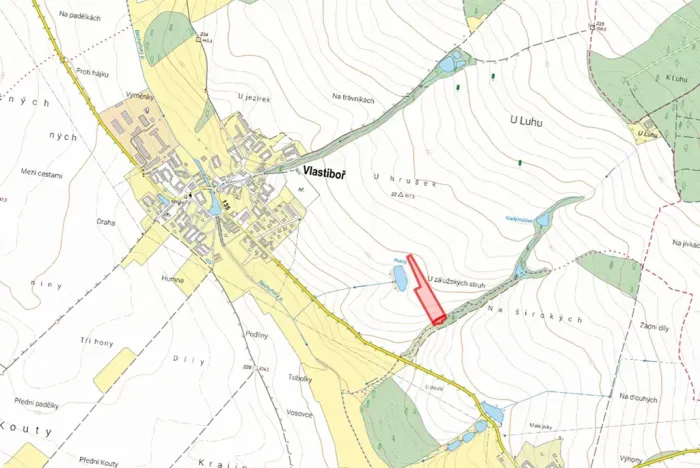 Prodej pole, Vlastiboř, 12703 m2