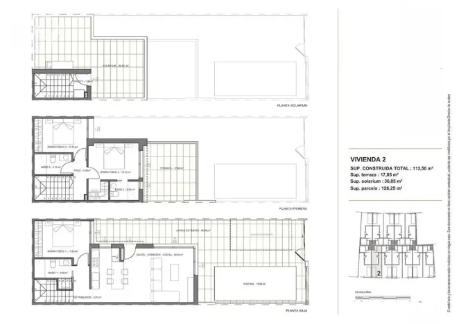 Prodej rodinného domu, Santiago de la Ribera, Murcia, Španělsko, 113 m2