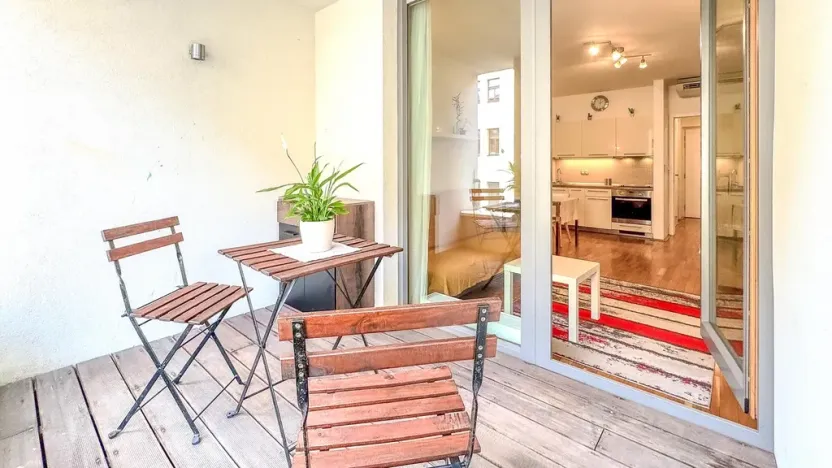 Pronájem bytu 1+kk, Praha - Žižkov, Havlíčkovo náměstí, 29 m2
