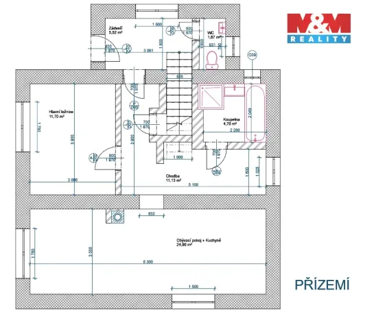 Prodej rodinného domu, Kamenný Přívoz, 184 m2