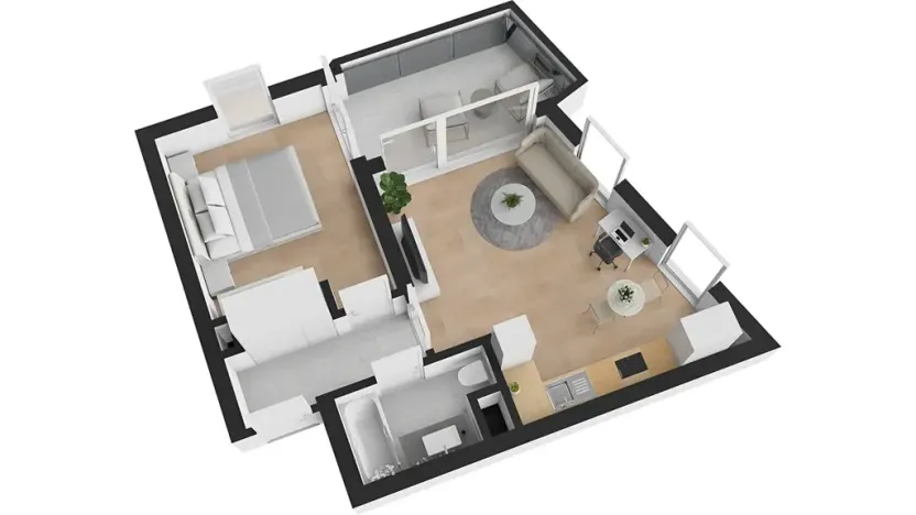 Prodej bytu 2+kk, Praha - Nusle, Pod Děkankou, 57 m2