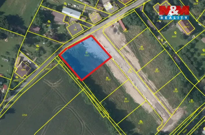 Prodej pozemku pro bydlení, Malešov, 1171 m2