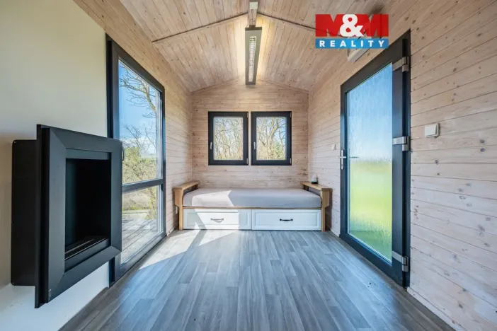 Prodej mobilheimu, Chabeřice - Čížov, 17 m2