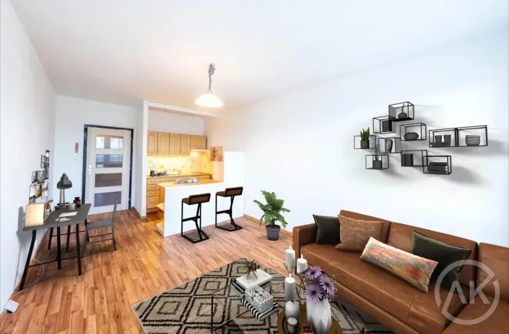 Pronájem bytu 1+kk, Ostrava - Výškovice, Výškovická, 28 m2