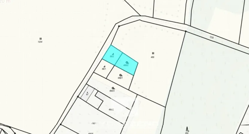 Prodej pozemku pro bydlení, Pertoltice, 458 m2