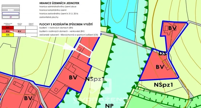 Prodej louky, Pertoltice, 458 m2