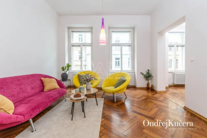 Prodej bytu 3+1, Praha - Malá Strana, Mělnická, 90 m2