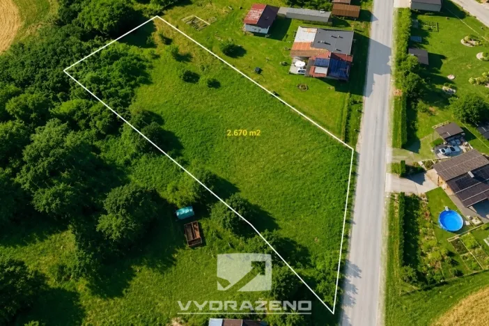 Prodej louky, Pěnčín, 2670 m2