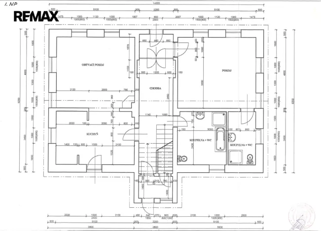 Prodej rodinného domu, Lánov - Horní Lánov, 161 m2