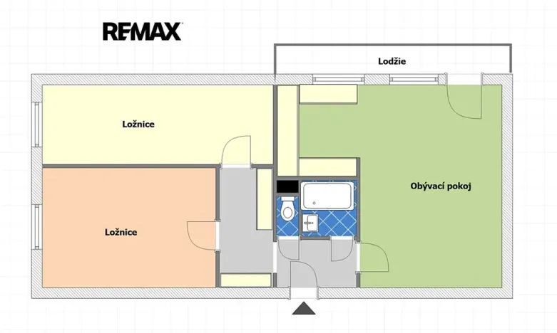 Pronájem bytu 3+kk, Praha - Strašnice, Gutova, 67 m2