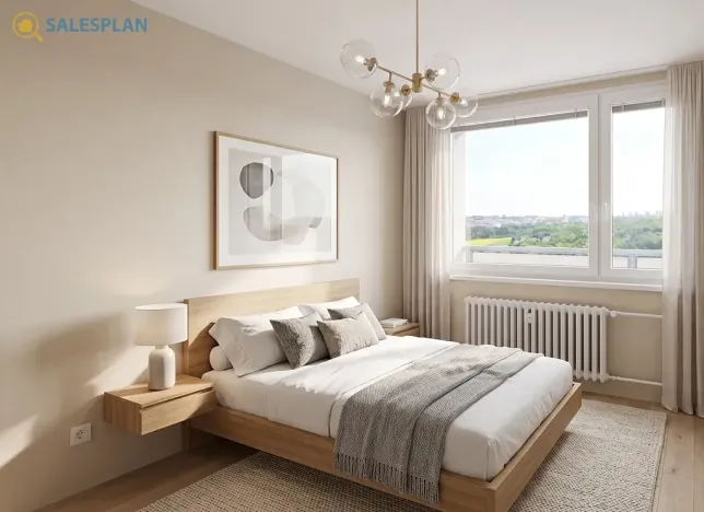 Prodej bytu 2+kk, Praha - Záběhlice, Choceradská, 51 m2