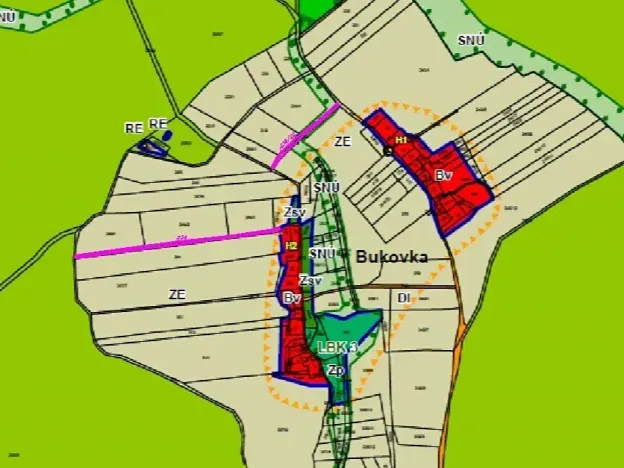 Dražba louky, Horní Radouň, 3756 m2