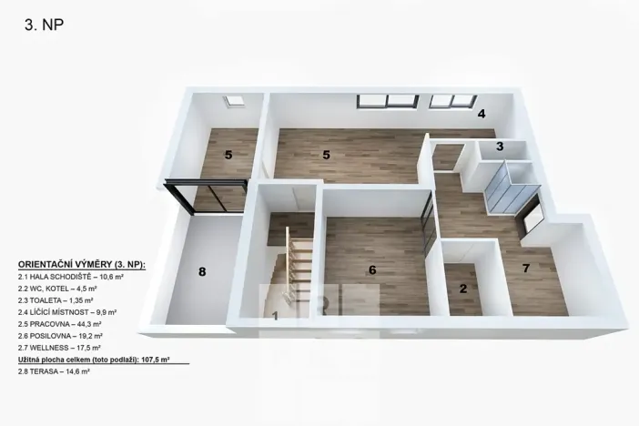 Prodej rodinného domu, Tuchoměřice, Polní, 383 m2